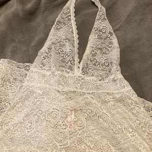 La Vie En Rose Halter Chemise